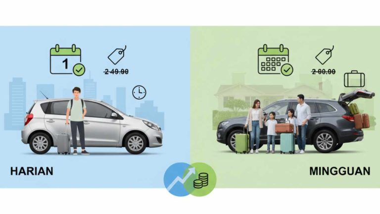 Sewa Mobil Harian vs Mingguan Mana yang Lebih Hemat untuk Perjalanan Anda